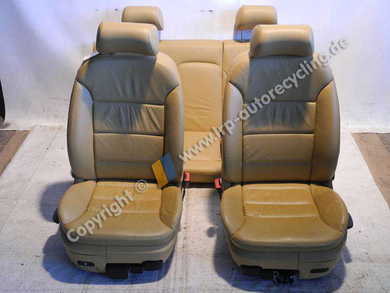 AUDI A3(8L) 5-TÜRIG BJ1999 SITZAUSSTATTUNG LEDER ATZTEKENGELB